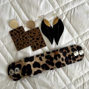 Leopard Boutique Jewelry Set
